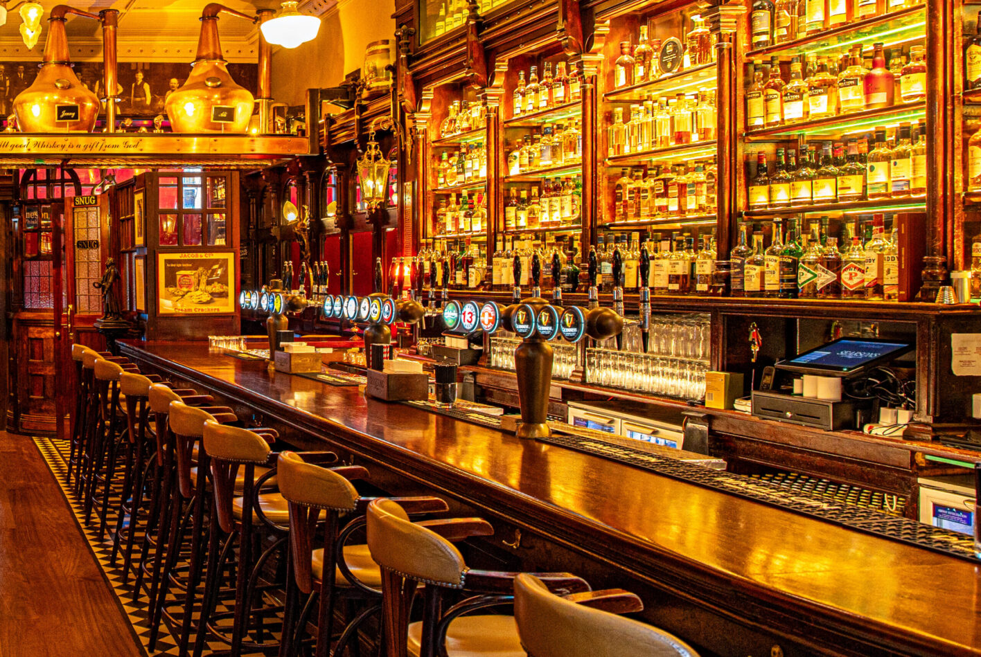 The Whiskey Bar interior at Searsons