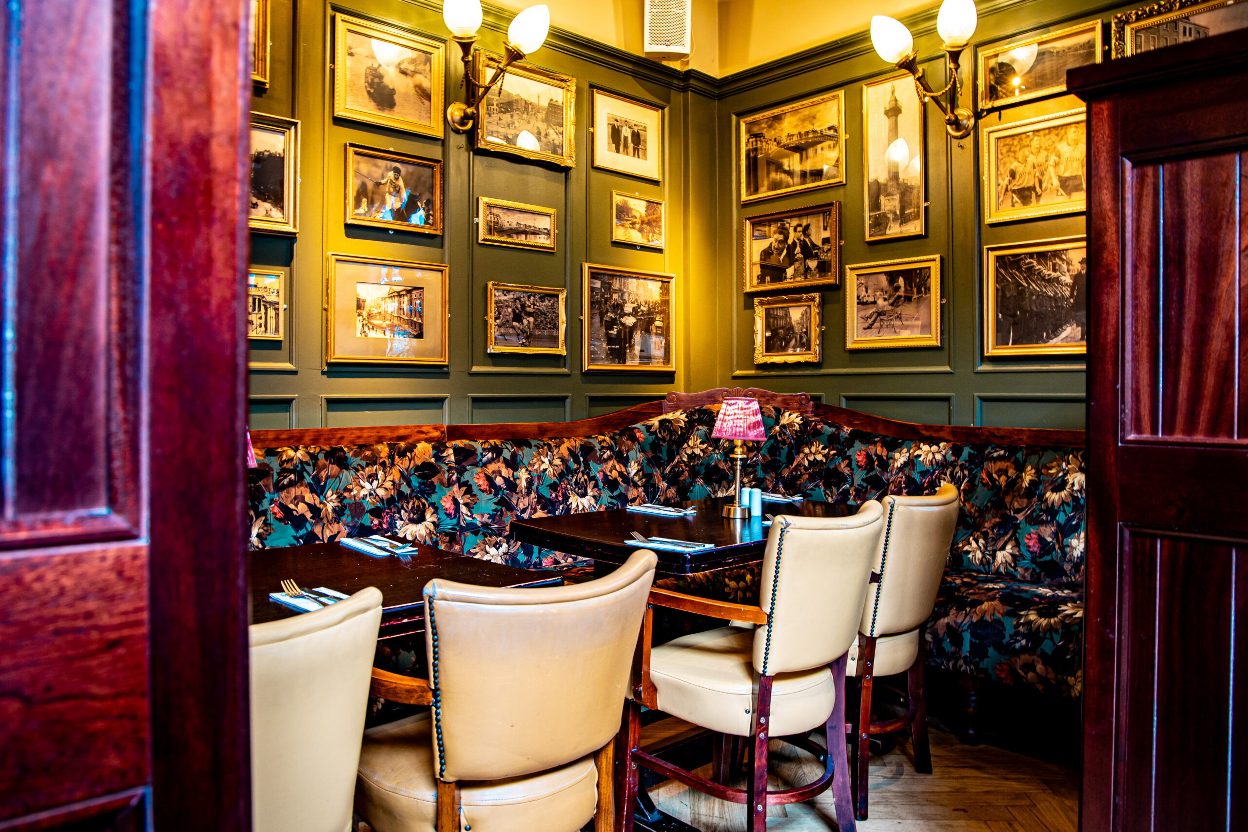 Elegant restaurant setting